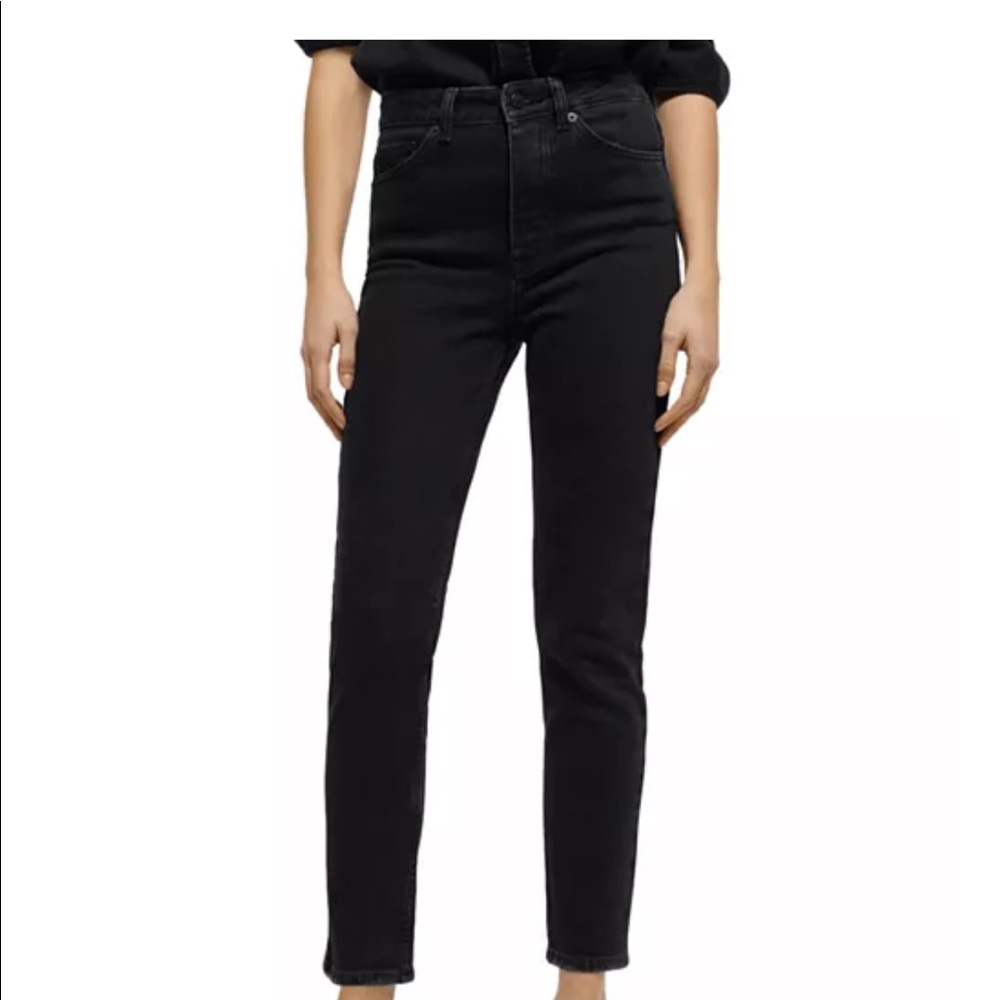 The Kooples Faded Black Skinny Jeans Size 26